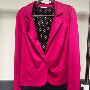 Vibrant Fuchsia Blazer for Women